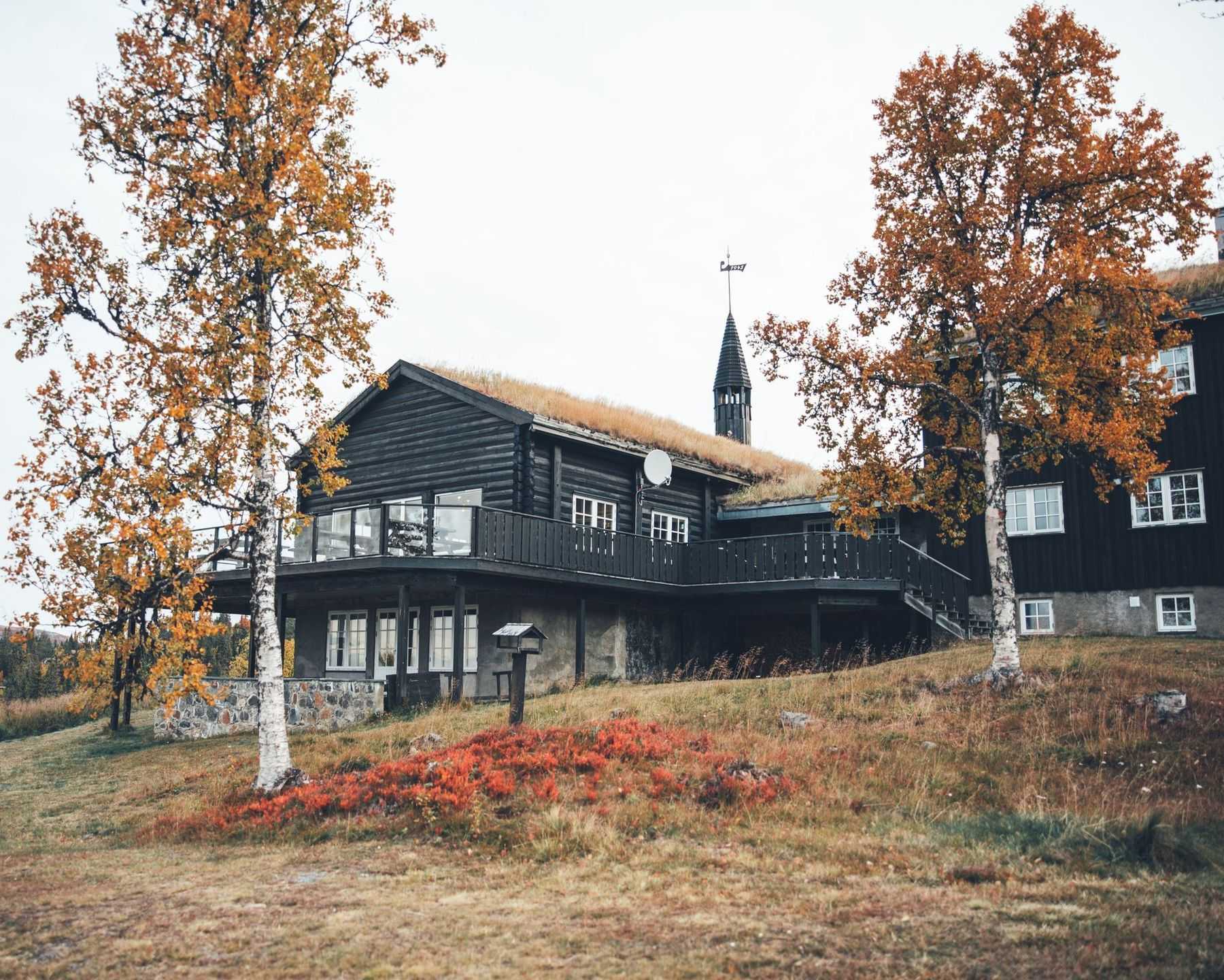 Kongsgaarden fra forsiden.