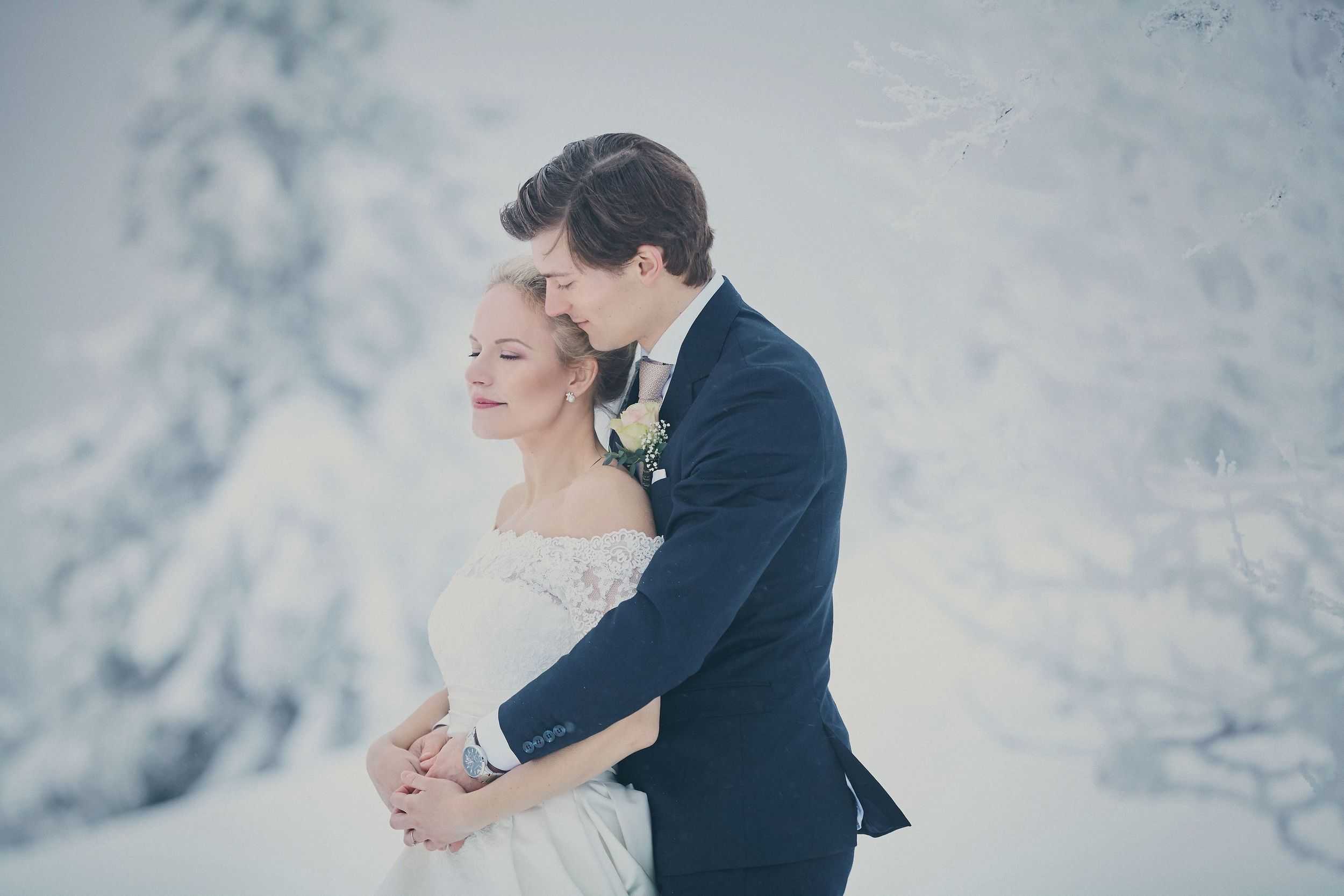 Vinterbryllup på fjellet